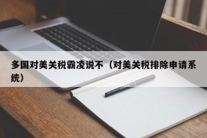 多国对美关税霸凌说不（对美关税排除申请系统）